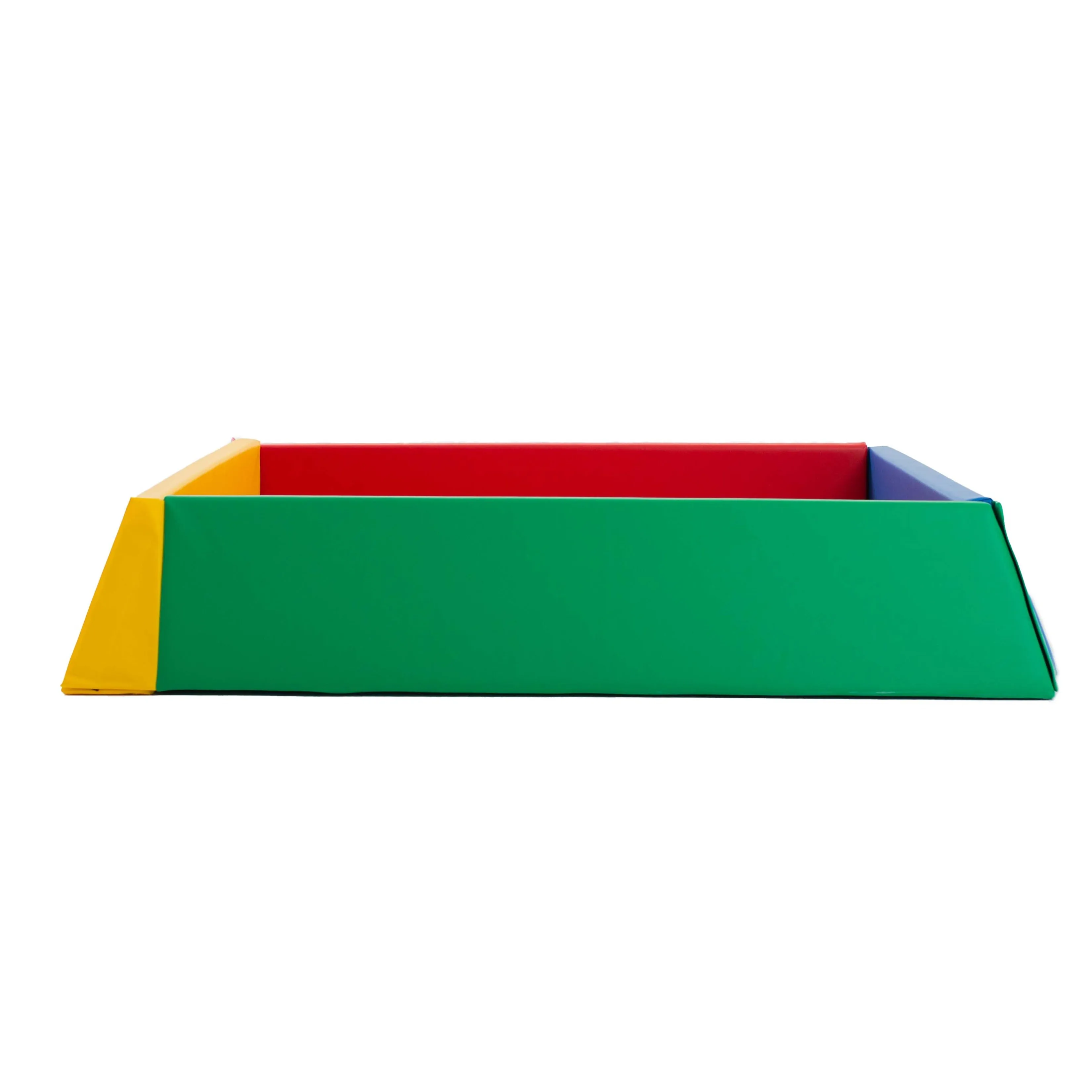 X-Large Montessori Ball Pit Soft Play Set | Ball Pool with Inner Floor Mat | 1.58m Square | Primary Colours | 3m 