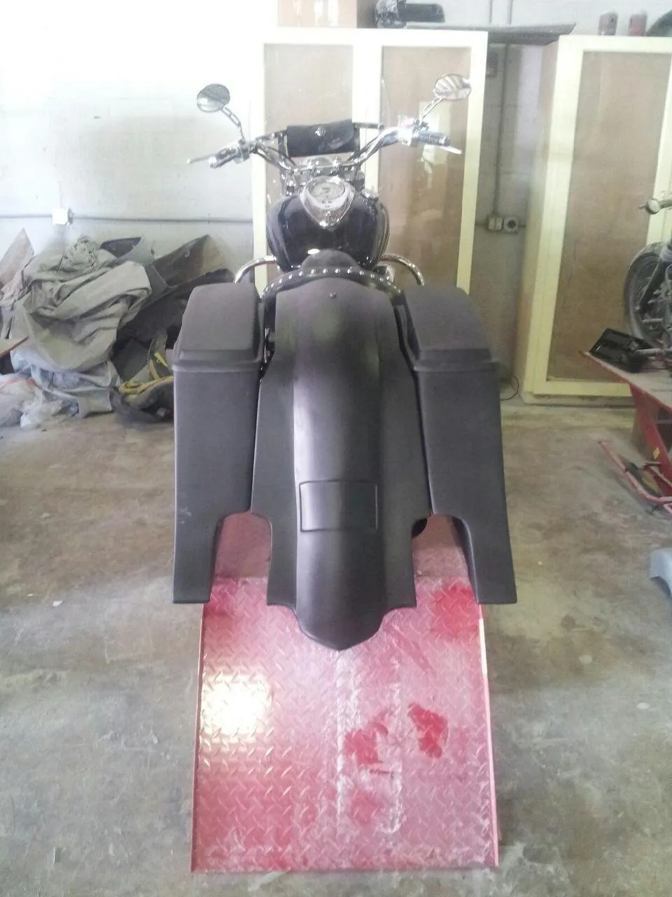 Yamaha Roadstar 1999 - 2007 6" Extended Stretched Out &amp; Down Bags