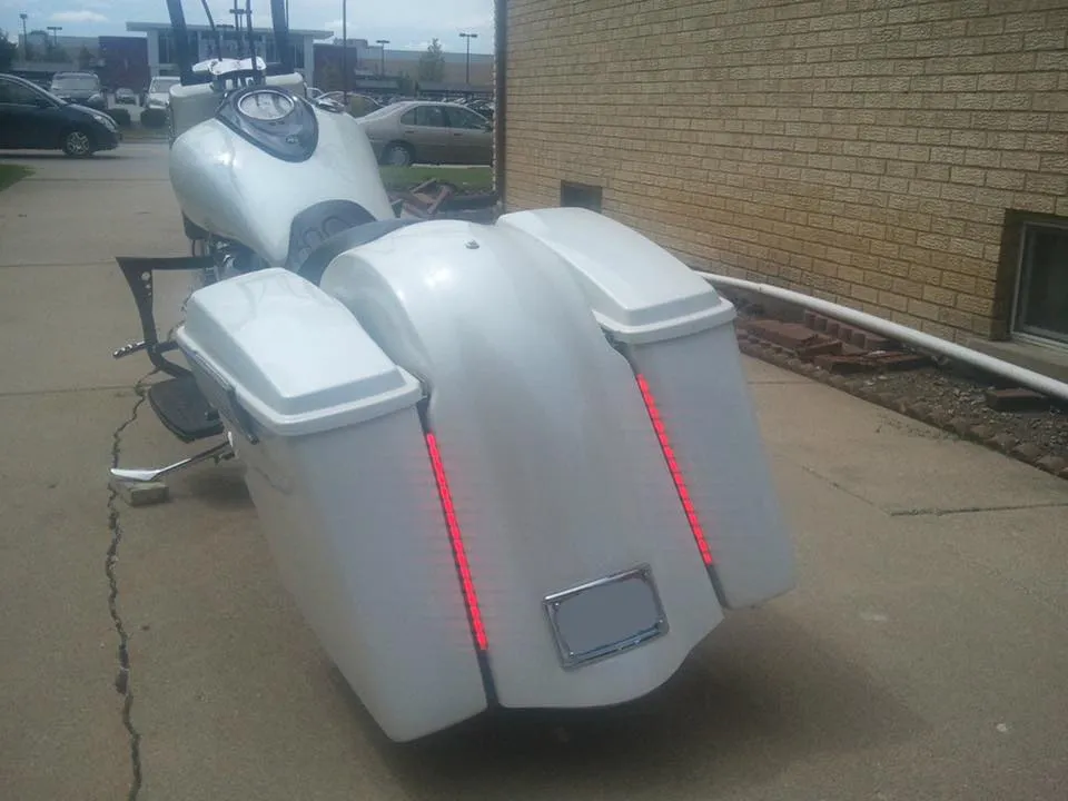 Yamaha Roadstar 1999-2007 Extended 6" Stretched Saddlebags