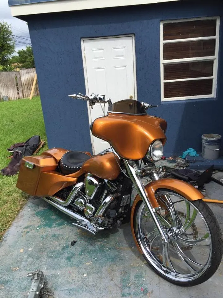 Yamaha Roadstar 1999-2007 Extended 6" Stretched Saddlebags