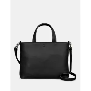 Yoshi Hampton Multiway Black Leather Grab Bag