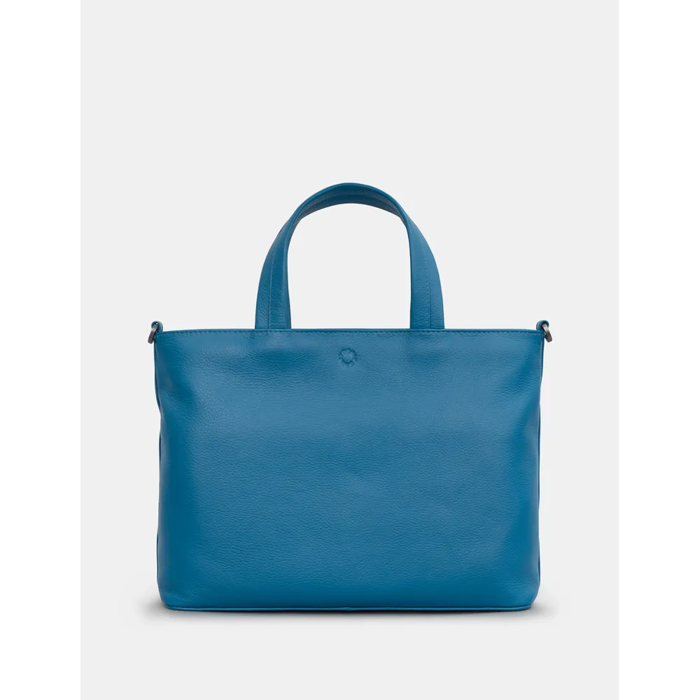 Yoshi Hampton Multiway Petrol Blue Leather Grab Bag