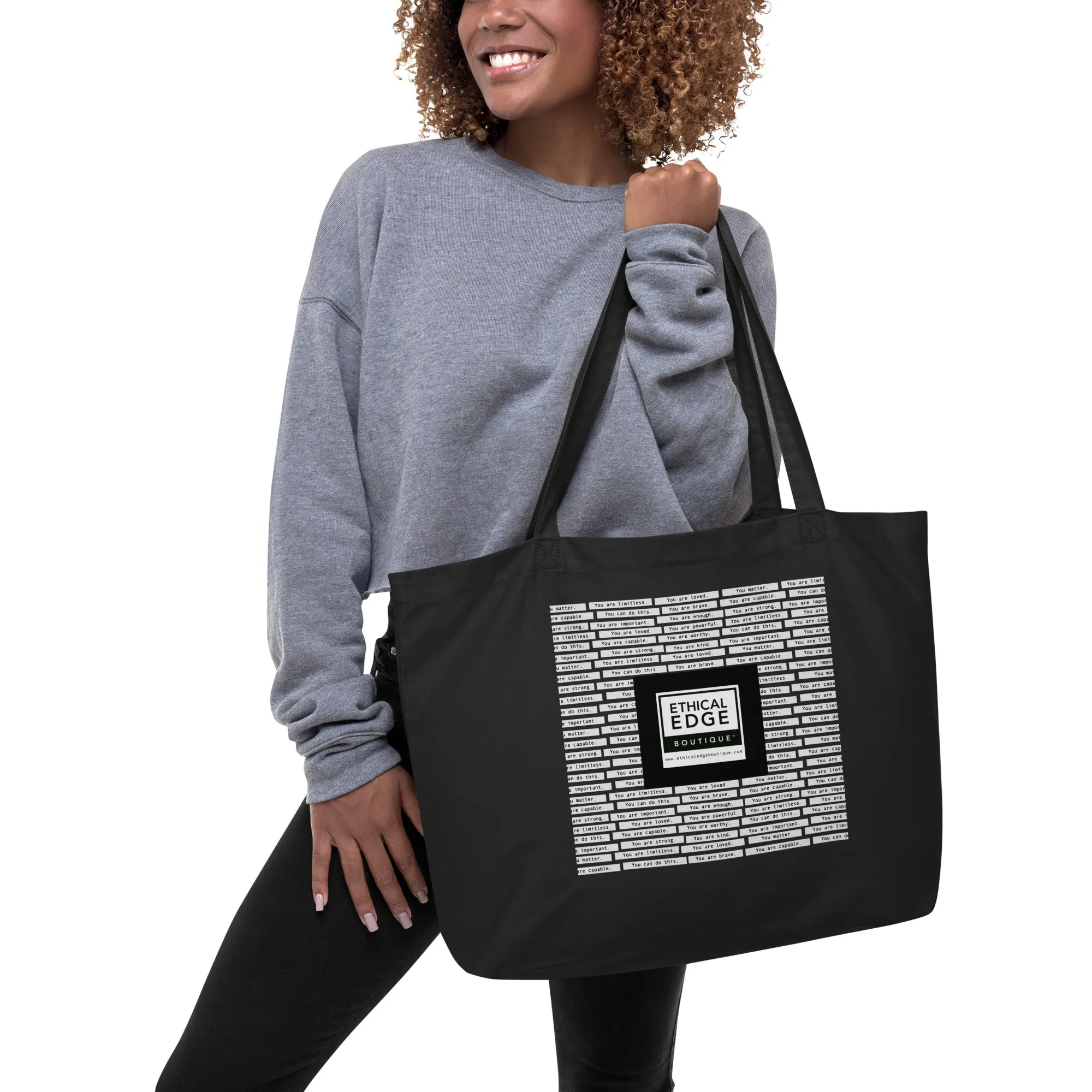 You Are Everything Reusable Tote Bag | Large | Durable Organic Cotton