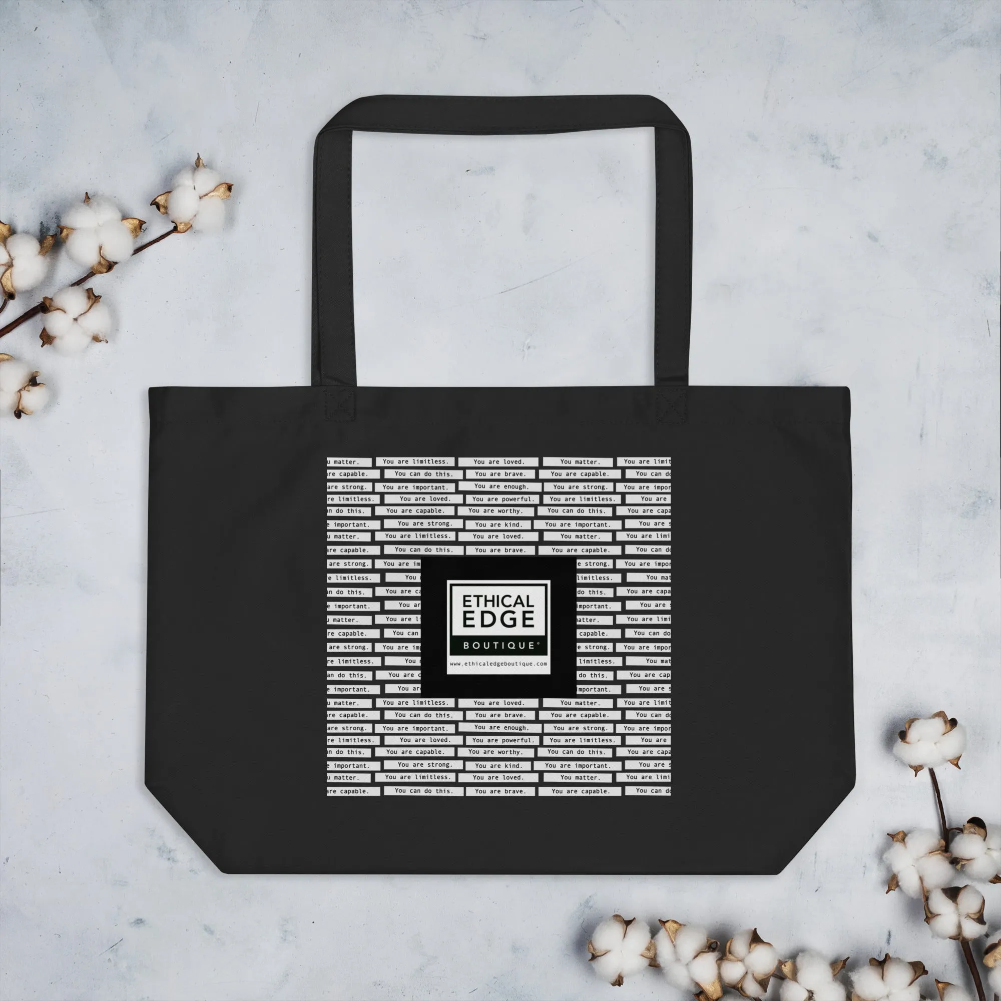 You Are Everything Reusable Tote Bag | Large | Durable Organic Cotton