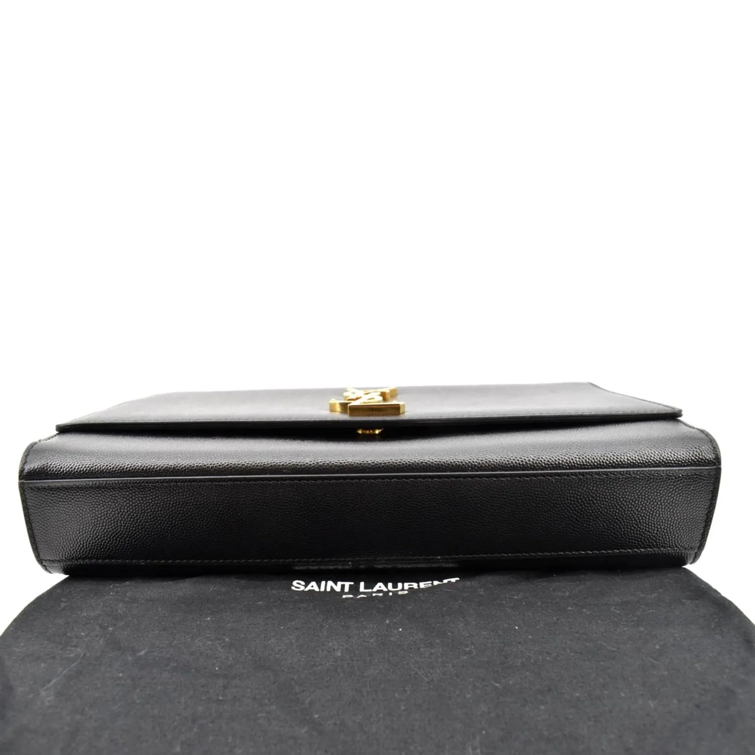 YVES SAINT LAURENT Kate Leather Shoulder Bag Black