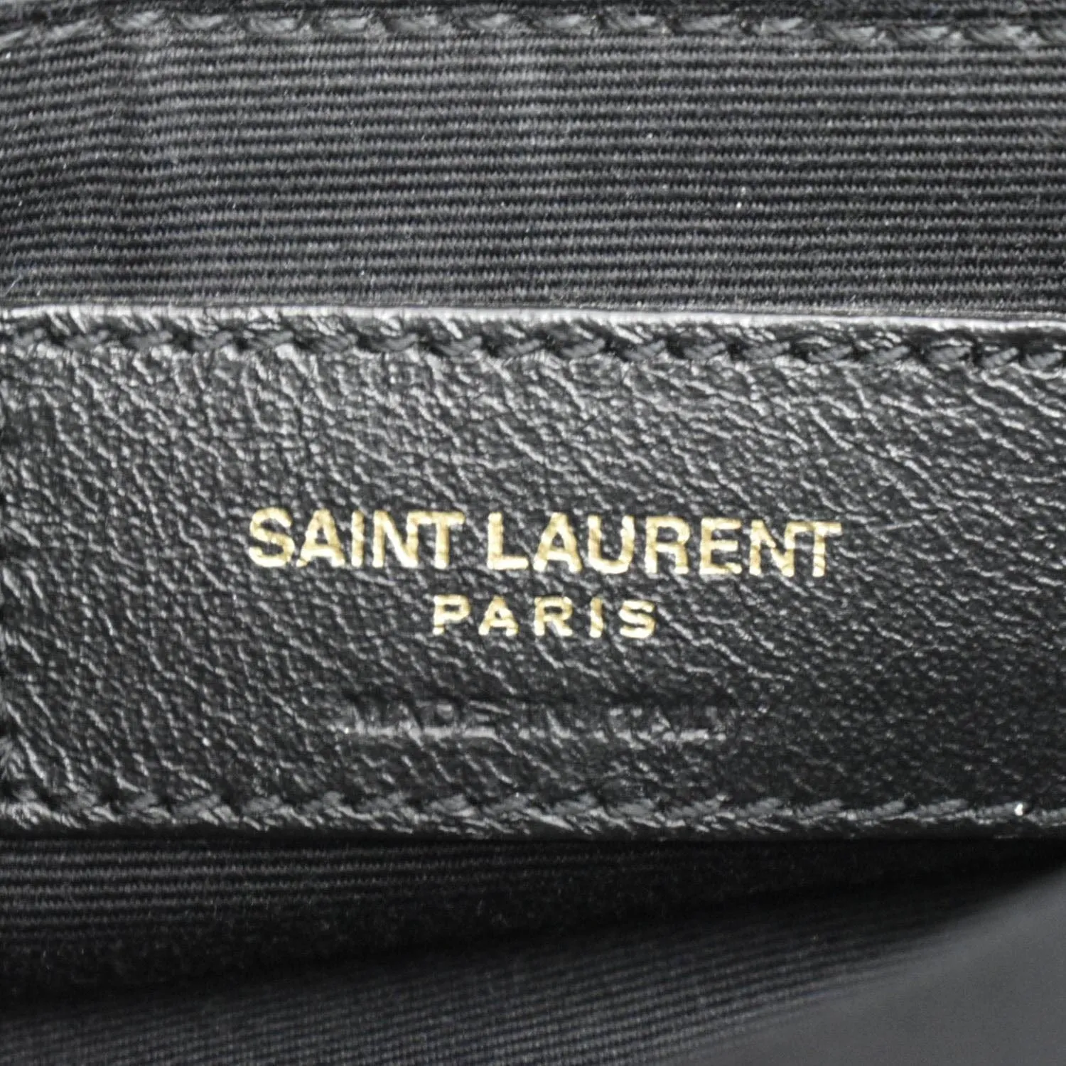 YVES SAINT LAURENT Loulou Medium Quilted Leather Crossbody Bag Black