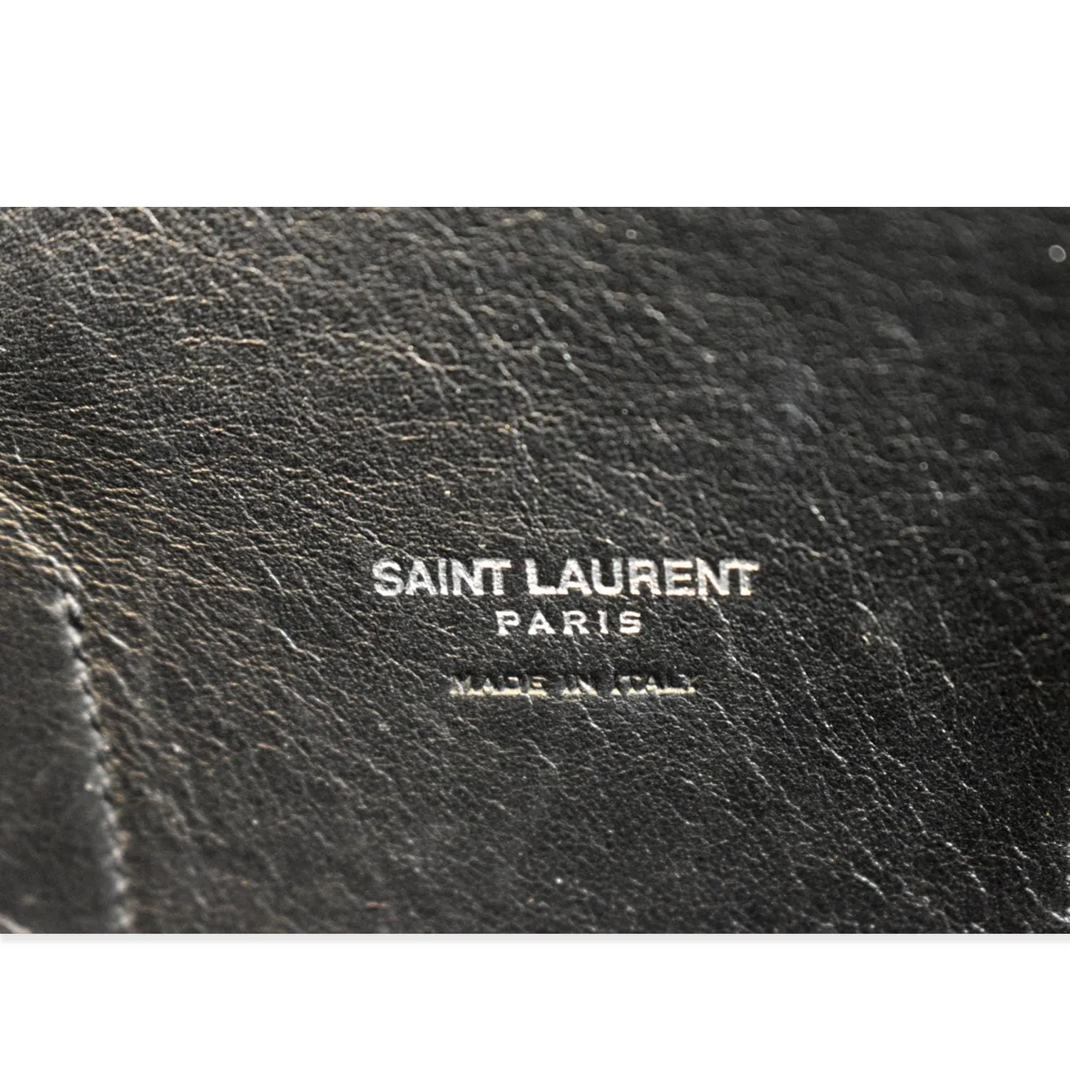 YVES SAINT LAURENT Sac de Jour Leather Shoulder Bag Black