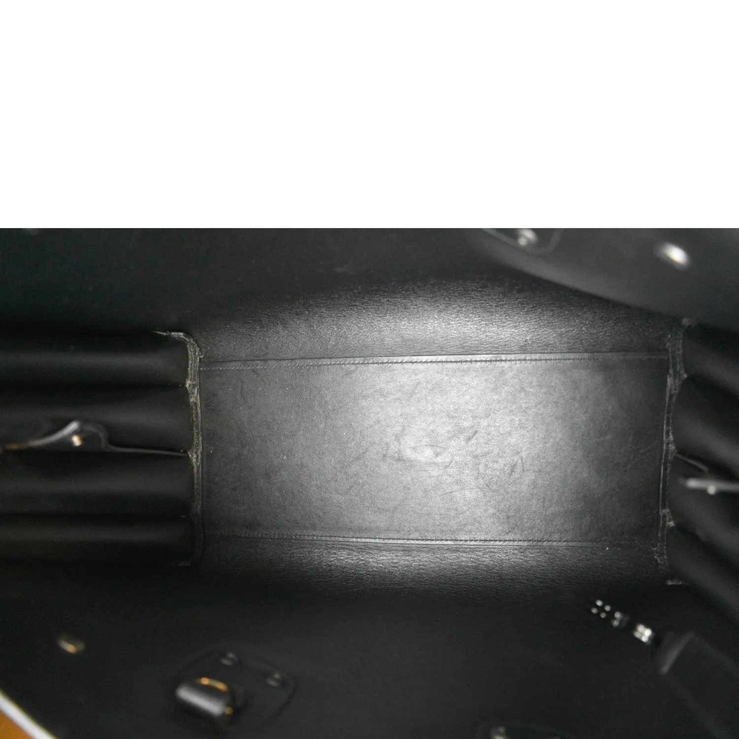 YVES SAINT LAURENT Sac de Jour Leather Shoulder Bag Black