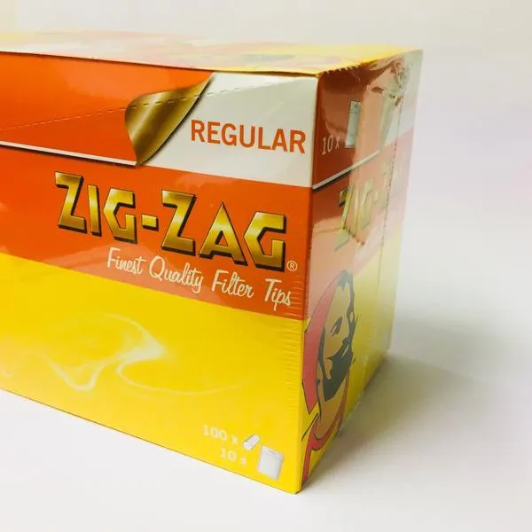 Zig Zag Regular Filters 100 Bag