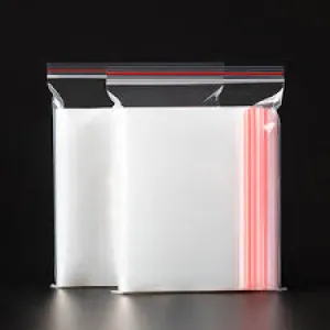 Zip Lock Bag Transparent ( (Pack of 1000 60-micron)
