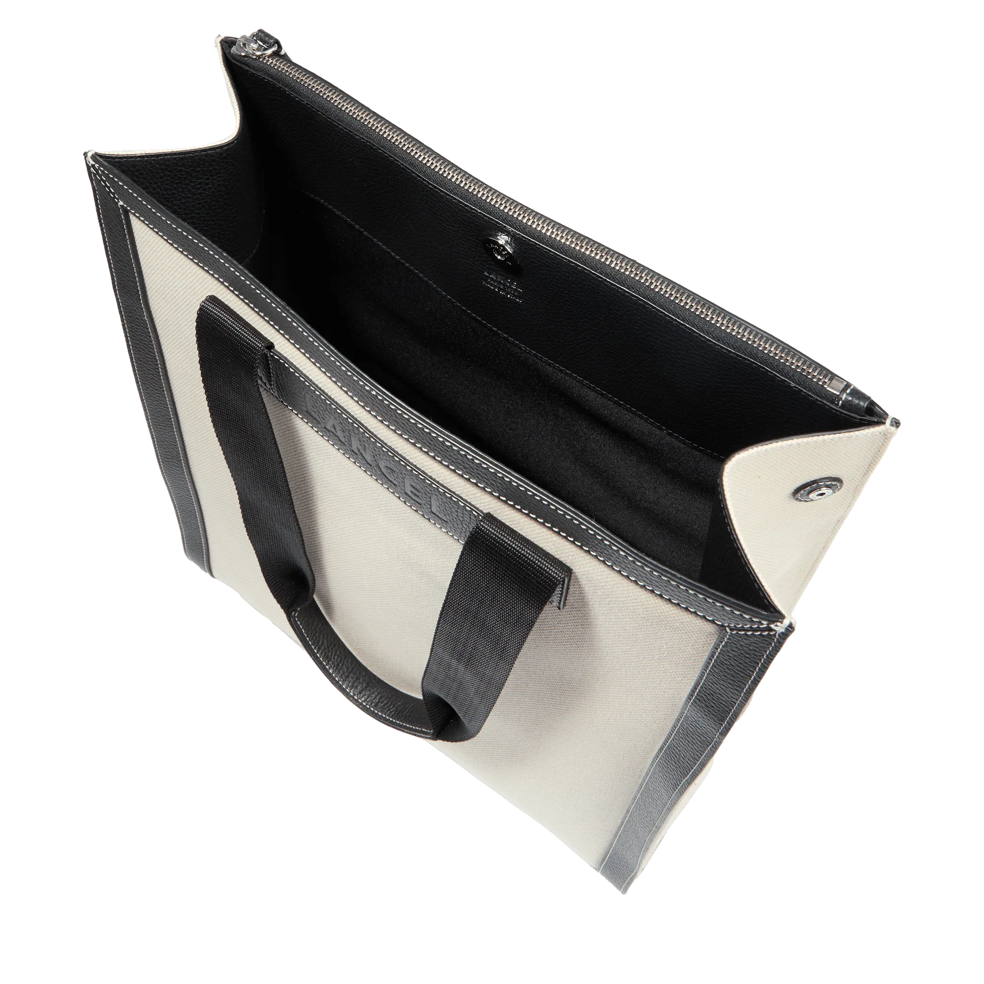 ZIP VERTICAL TOTE BAG