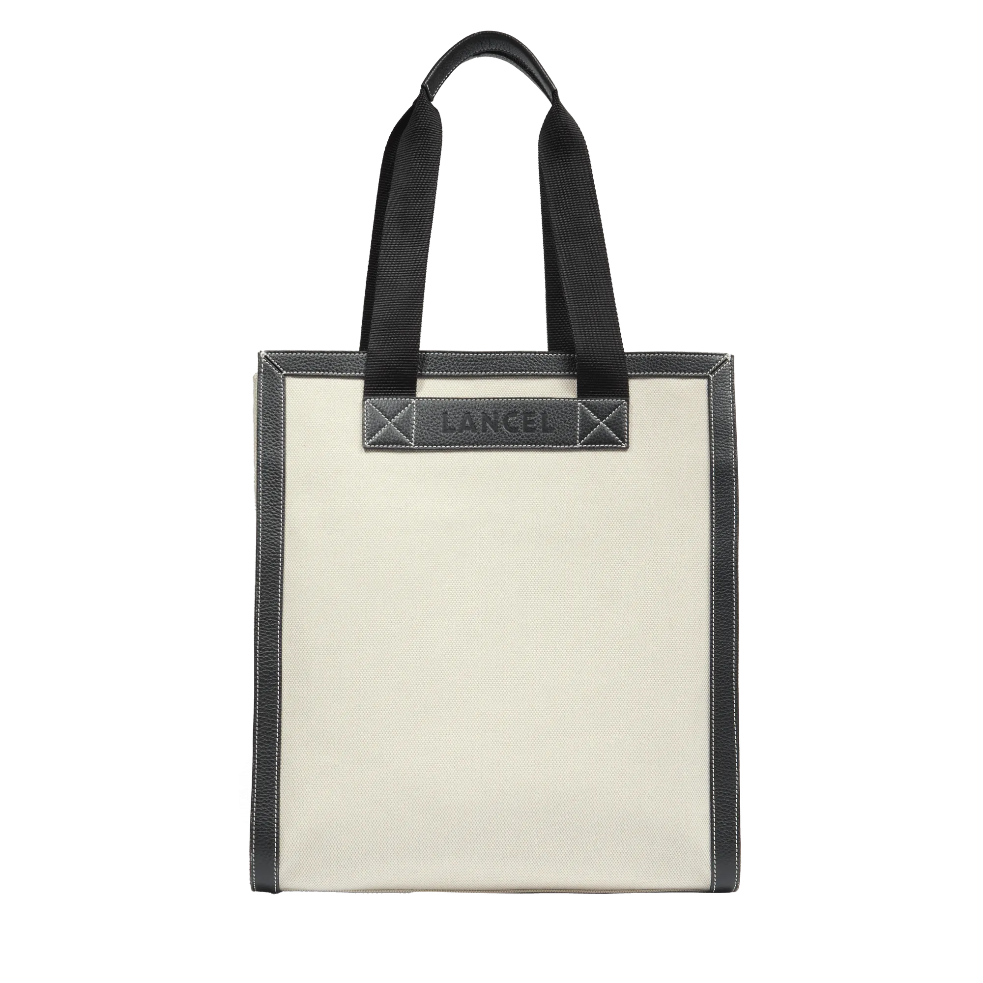 ZIP VERTICAL TOTE BAG
