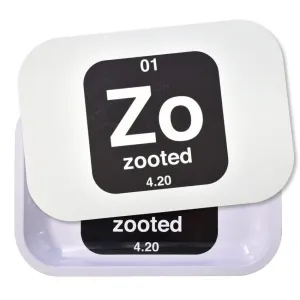 Zooted Brandz Metal Tray w/ Magnetic Lid - (1, 5 OR 10 Count)