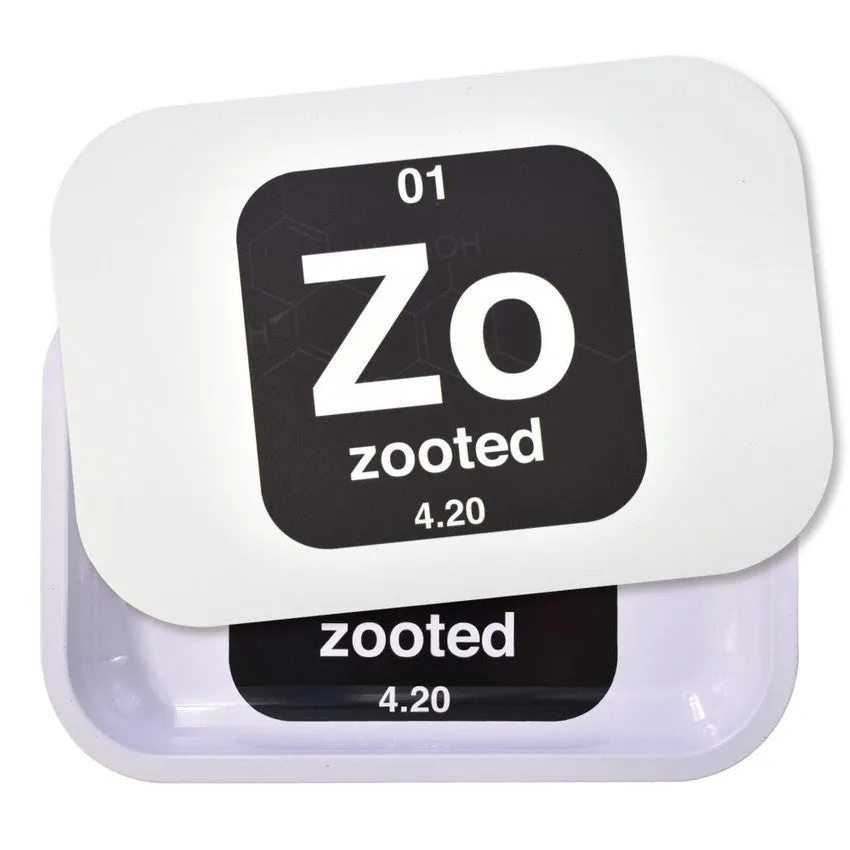 Zooted Brandz Metal Tray w/ Magnetic Lid - (1, 5 OR 10 Count)