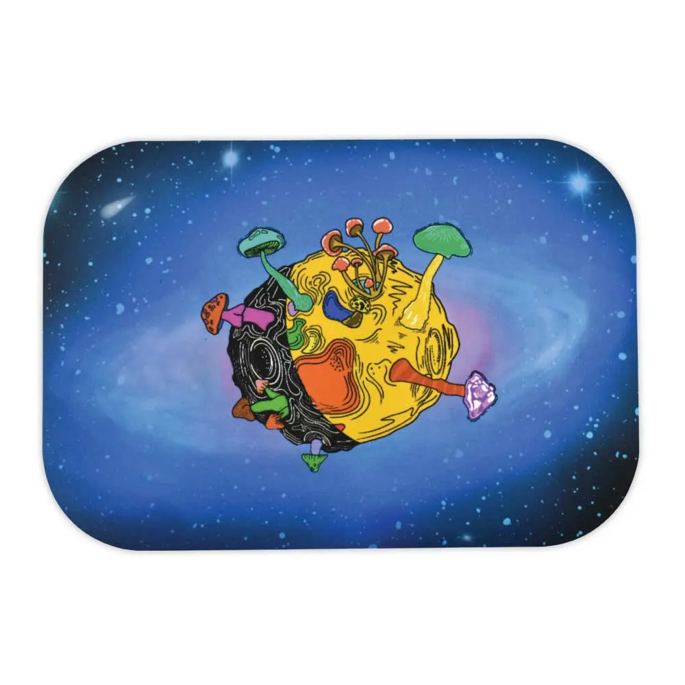 Zooted Brandz Shroomy Planet Metal Tray w/ Magnetic Lid - (1, 5 OR 10 Count)